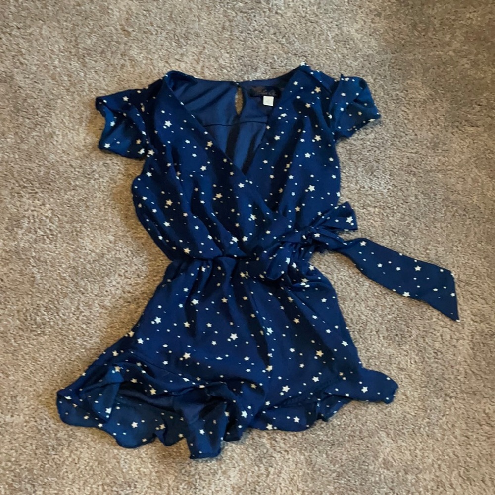 Like new franchescha blue star romper